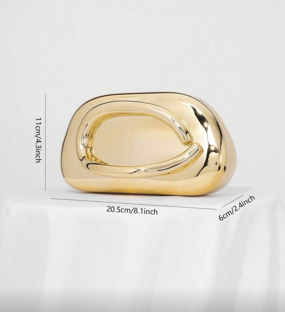 Gold Clutch Bag