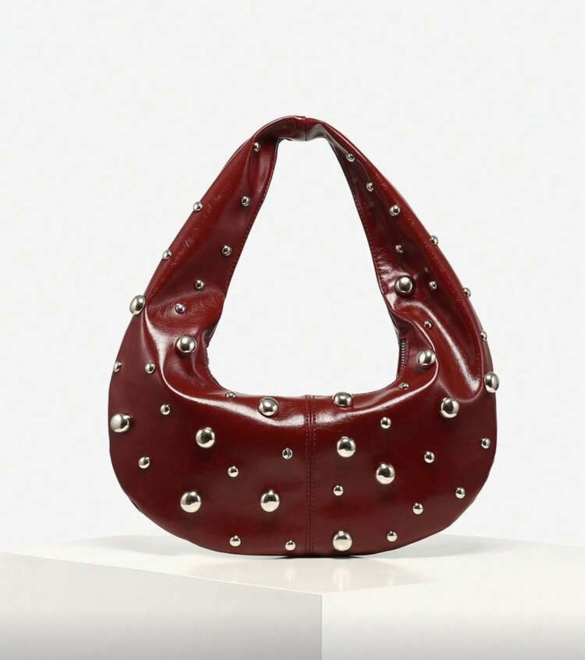 Retro Punk Faux Leather Bag