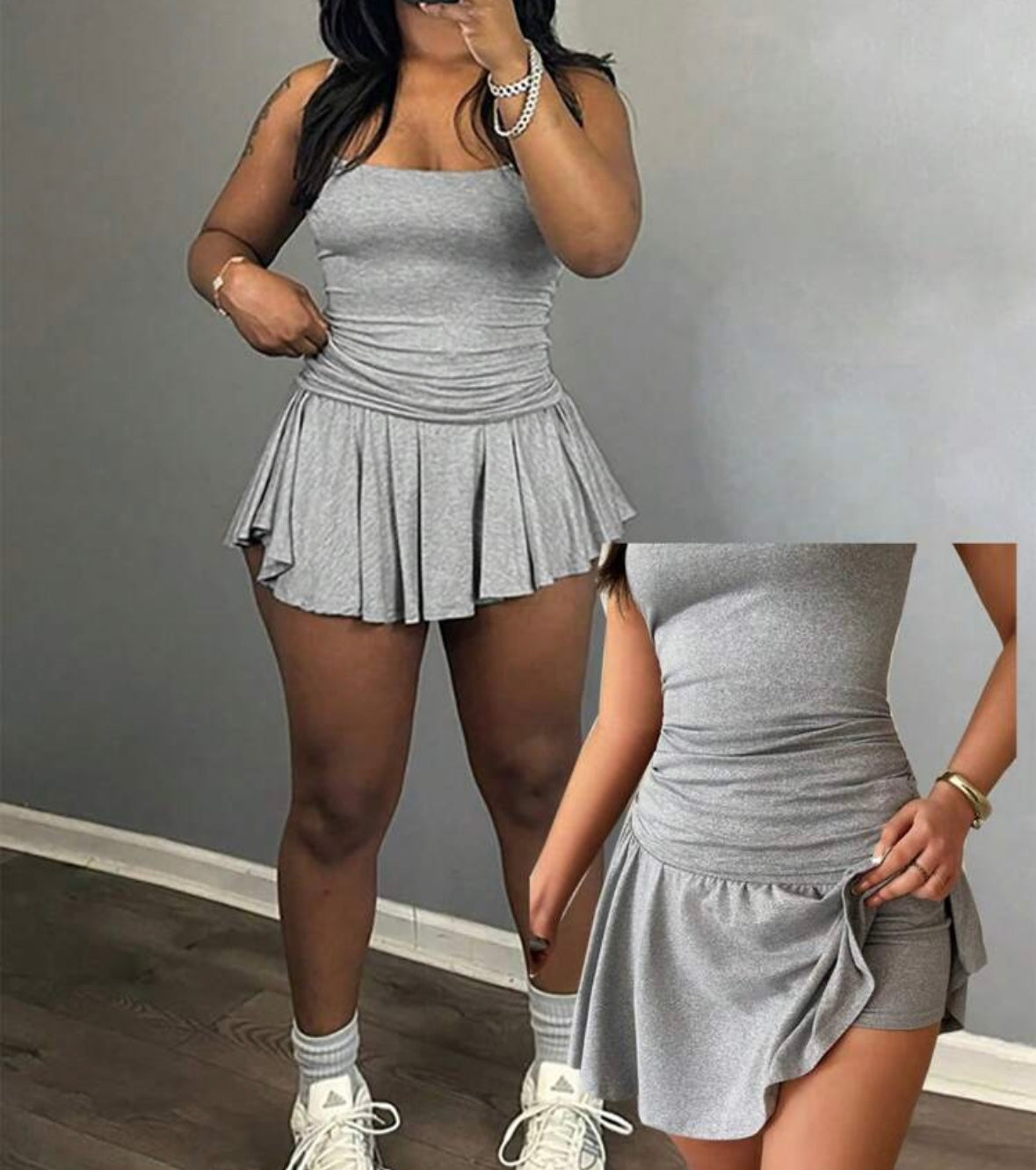 2 Piece Camisole & Skirt