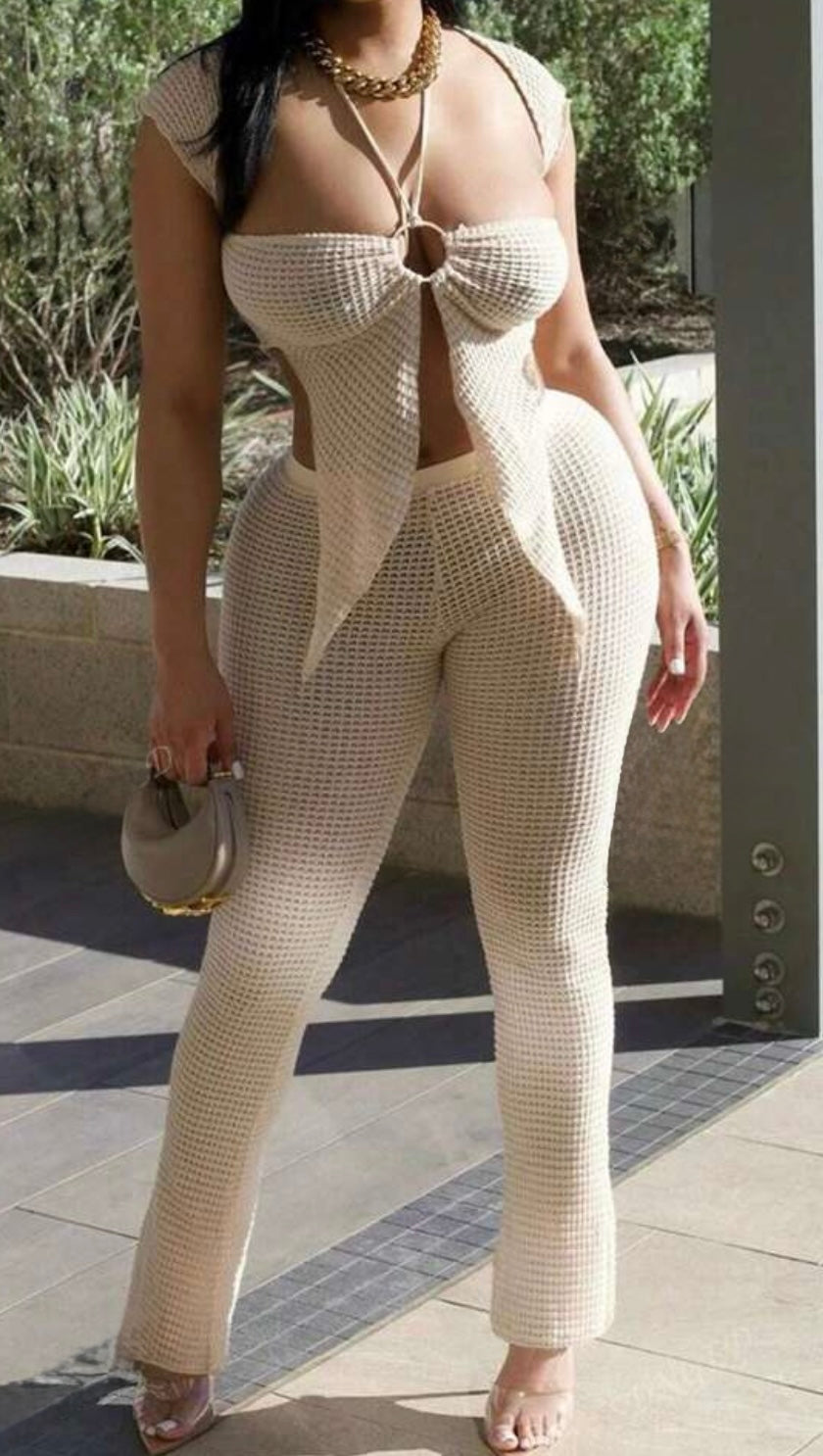 2 Piece Knitted Summer Set