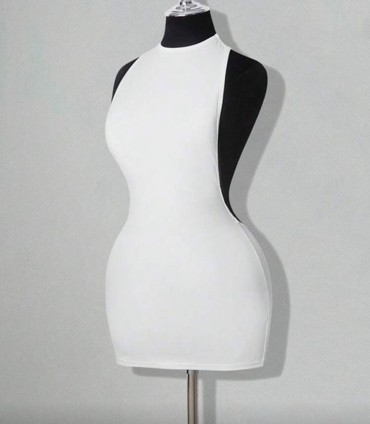 Sexy Short Criss-Cross Backless Dress