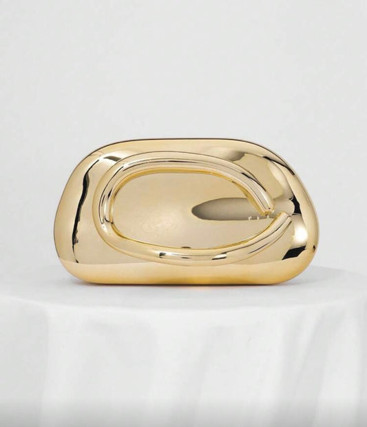 Gold Clutch Bag