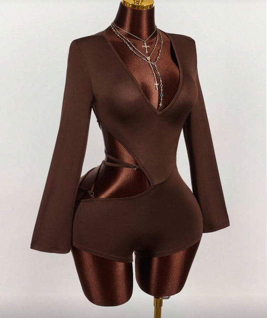 Criss Cross Unitard