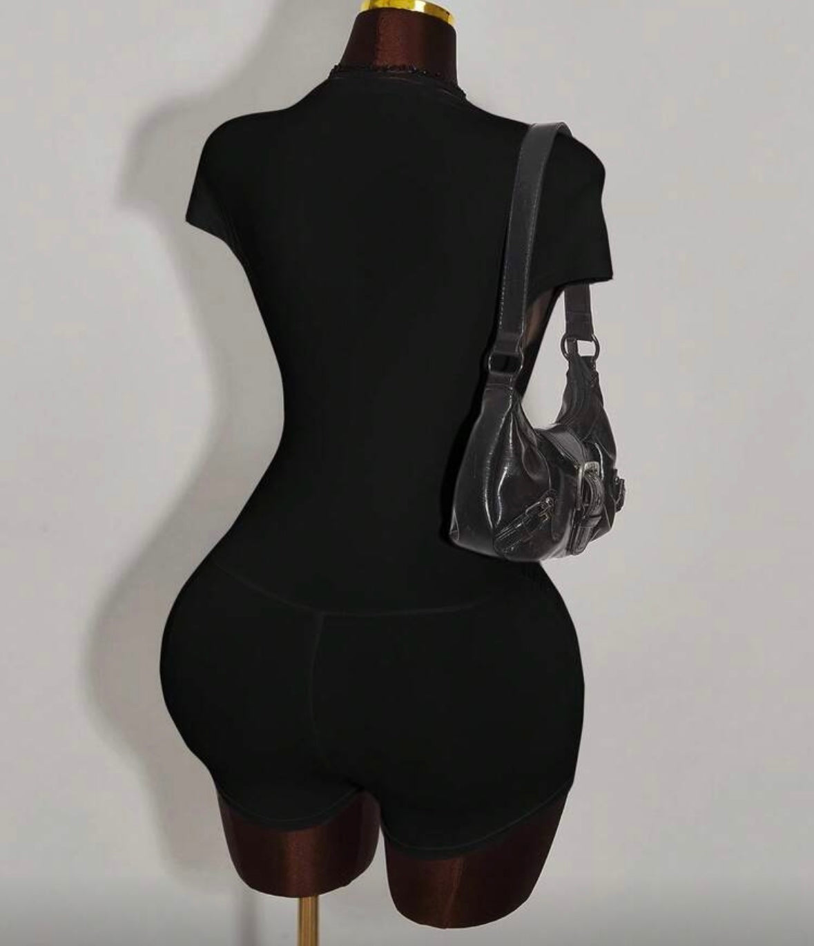 Deep Draped V-Neck Bodysuit